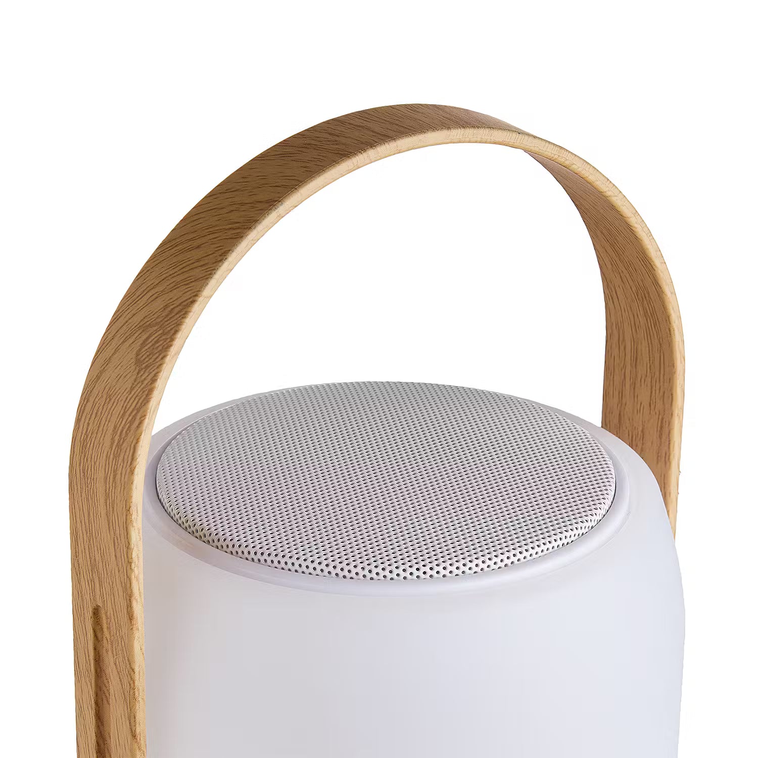 SOUND LOUNGE LED Leuchte - Polyethylen - Weiß / Hellbraun
