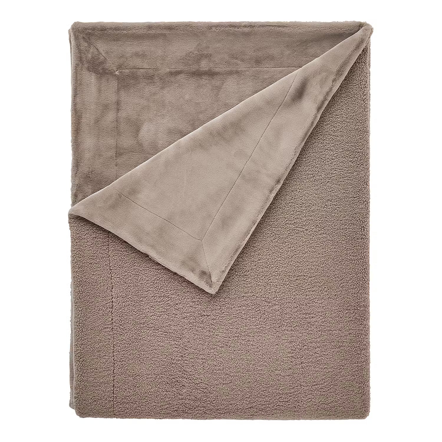 TODDY Decke - Polyester - Braun