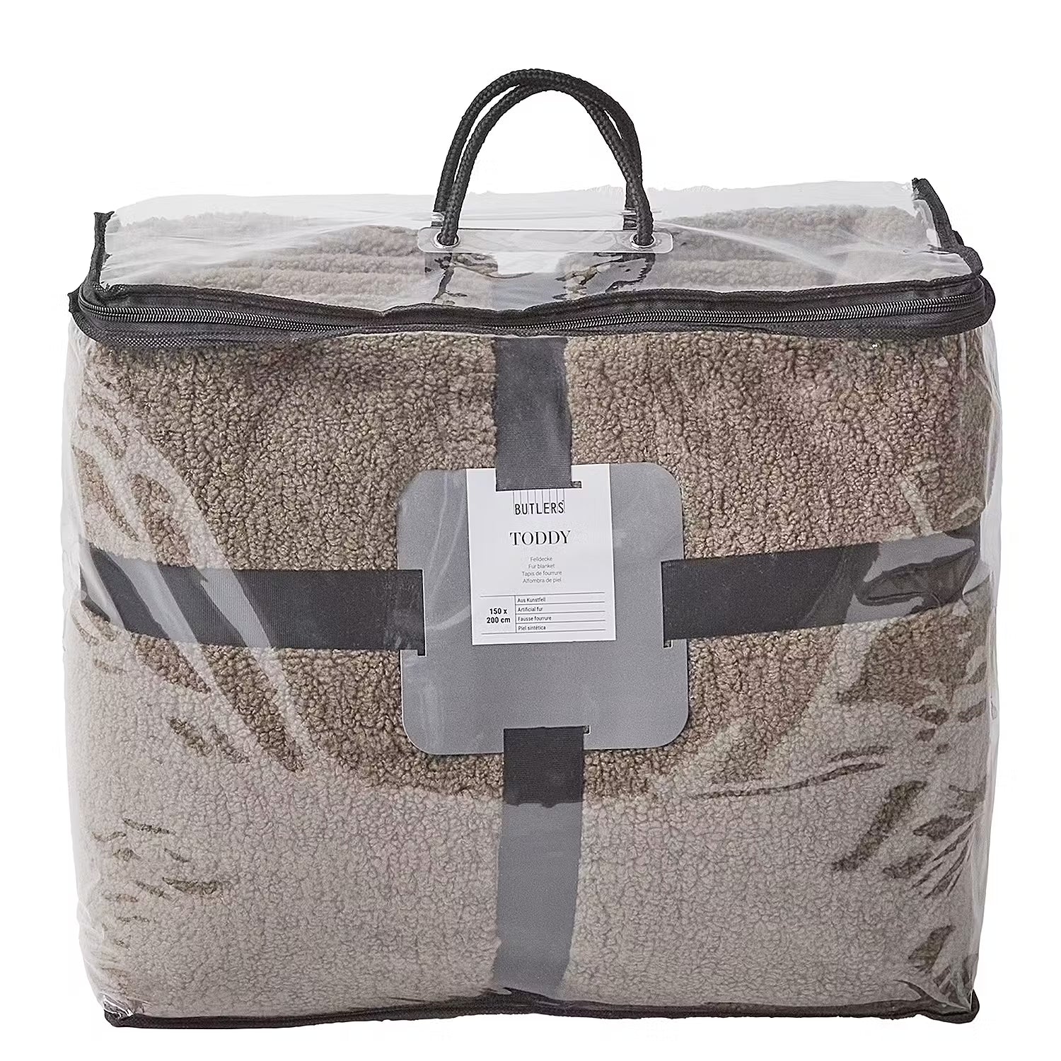 TODDY Decke - Polyester - Braun