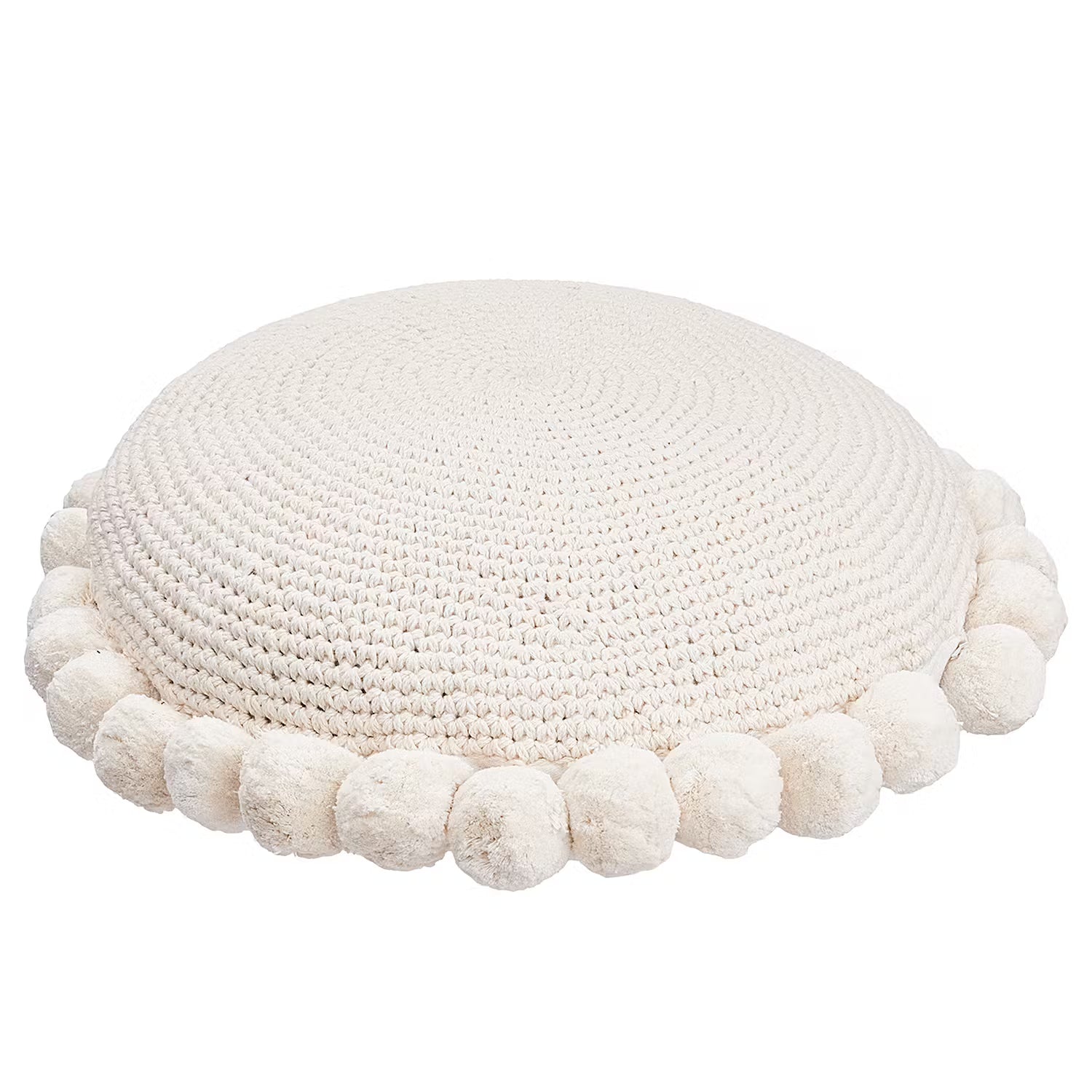 DAISY Kissen - Baumwolle / Polyester - Weiß