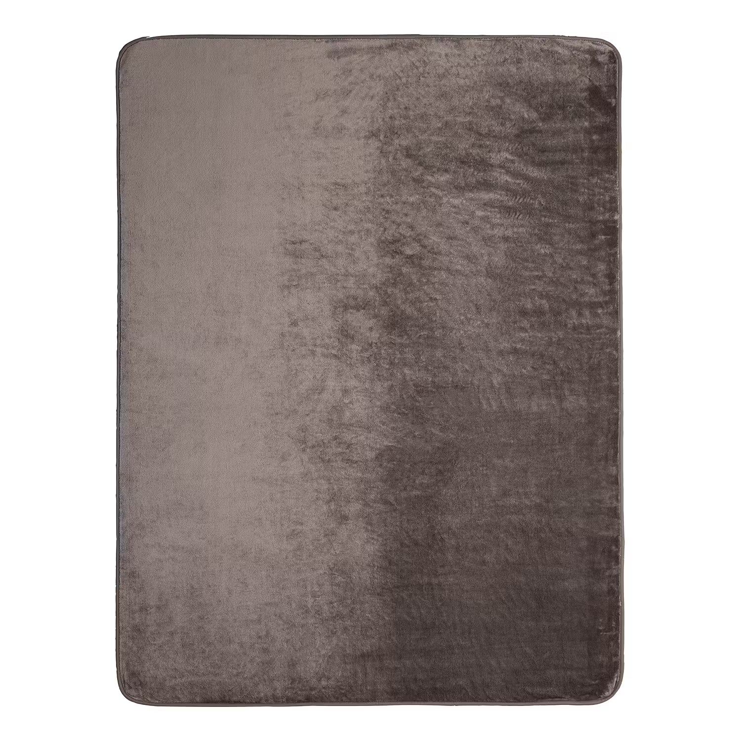 HUGS & KISSES Fleecedecke - Polyester - Braun / Dunkelbraun