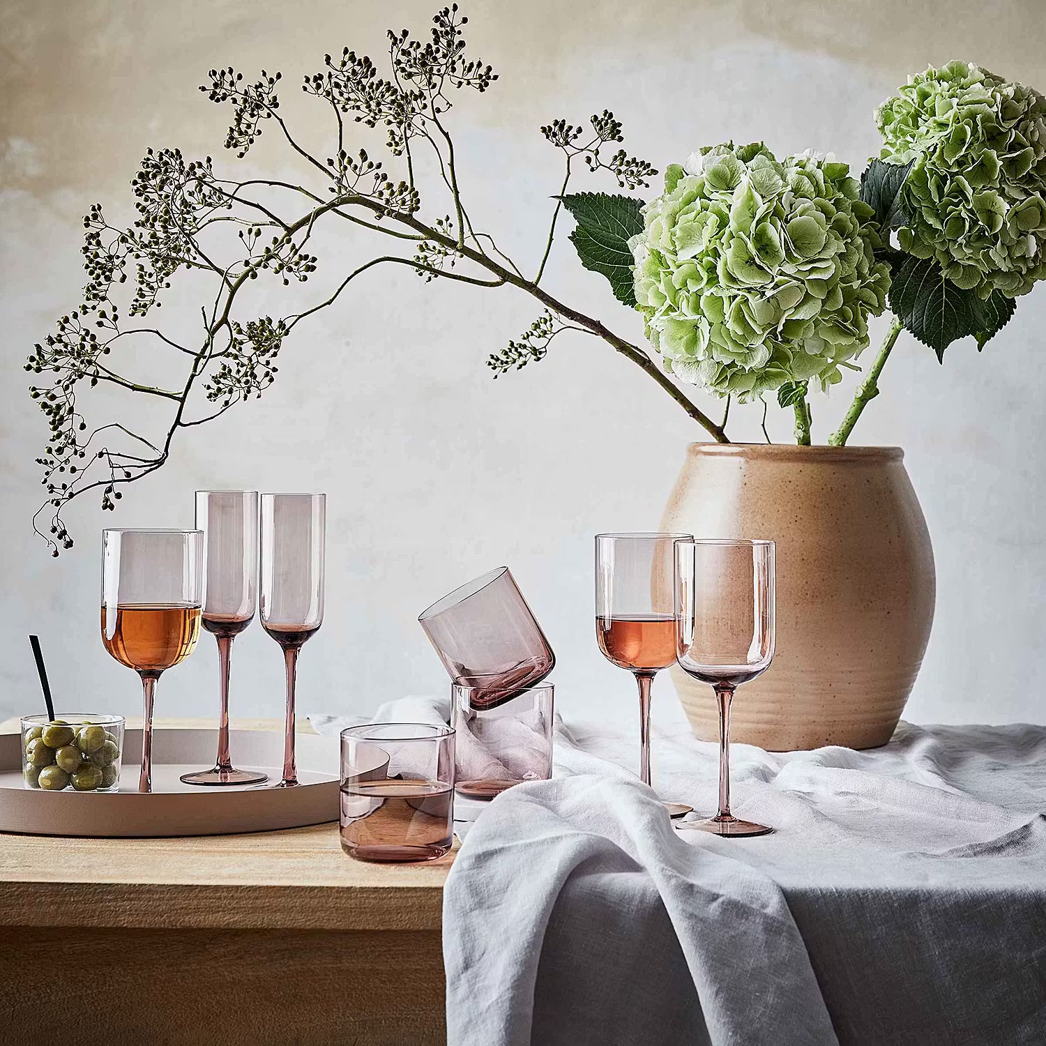 TUSCANY Terracotta Vase/Topf - Terracotta - Braun