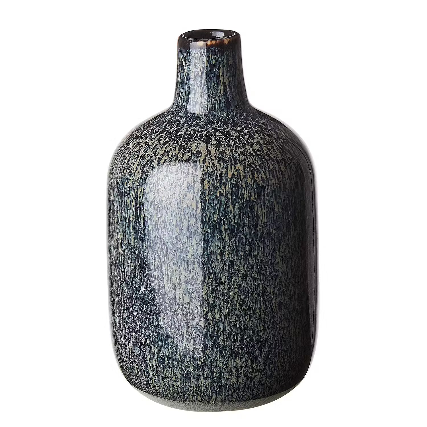 NORDIC SEA Mini-Vase - Steingut - Blau