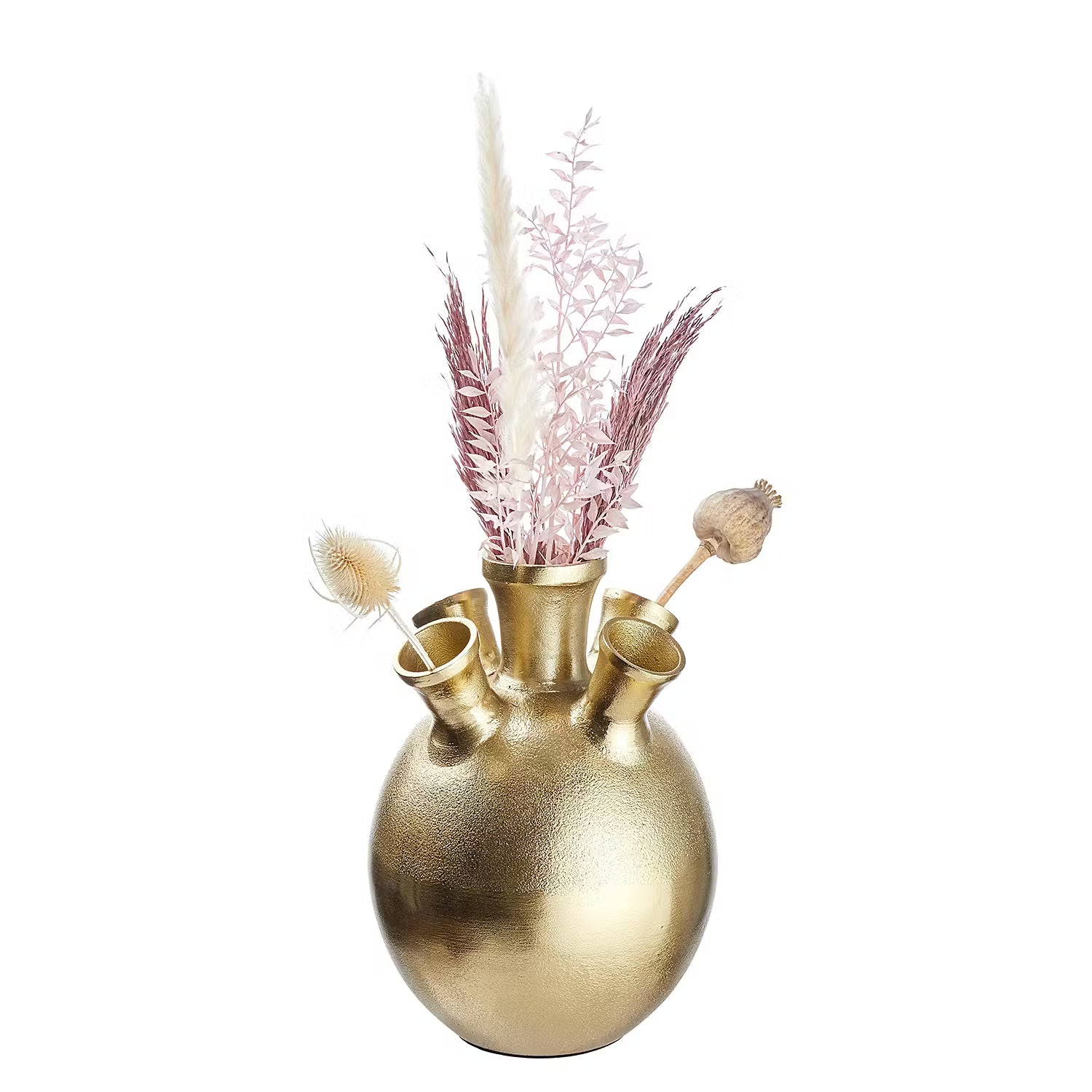 ARRANGEMENT Vase - Aluminium - Gold