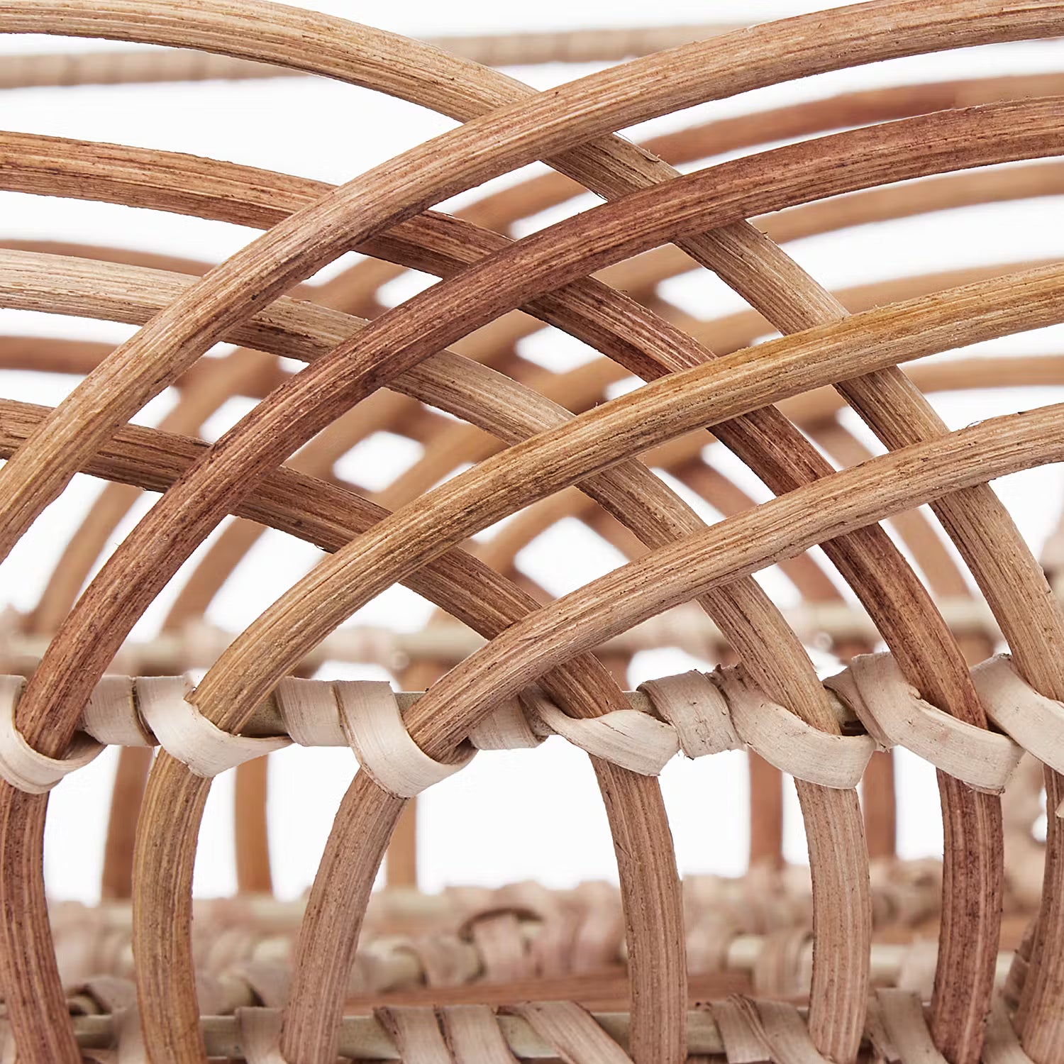BOTANICAL Korbschale - Rattan - Braun - Durchmesser: 28 cm