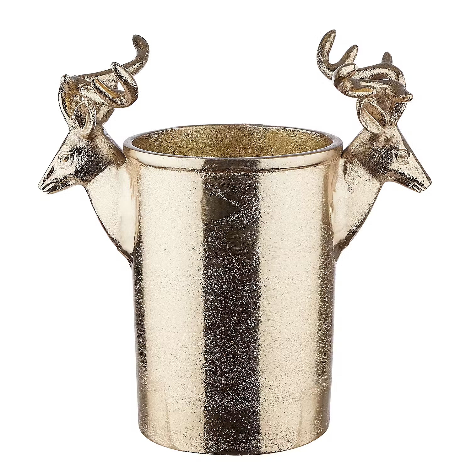 BANQUET Flaschenkühler Hirsch - Aluminium - Gold