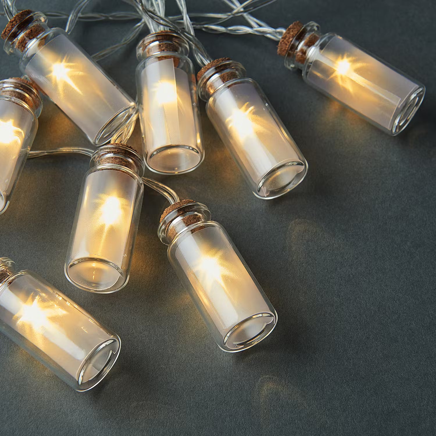 STARS IN JARS LED-Lichterkette - Klarglas - Transparent