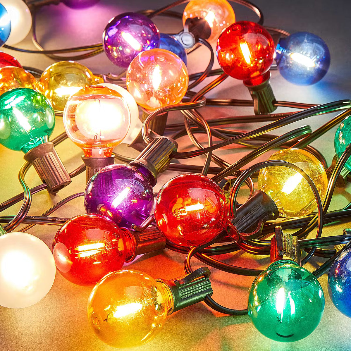 RAINBOW BULBS LED-Lichterkette – für gemütliche Abende – BUTLERS