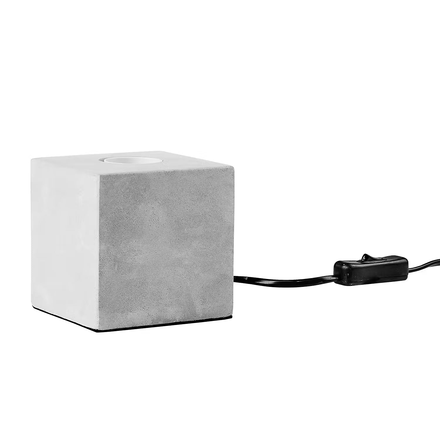 STILO Tischleuchte mit LED-Glühbirne - Beton- Grau