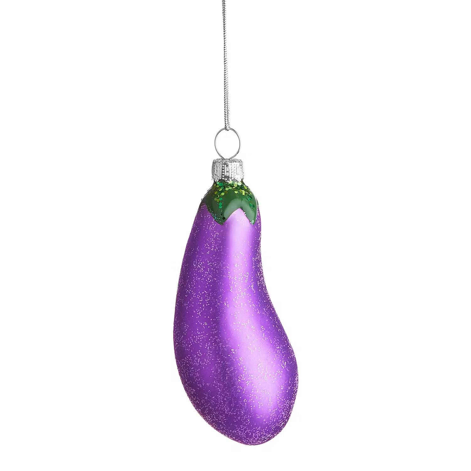 HANG ON Baumanhänger Aubergine - Glas - Lila