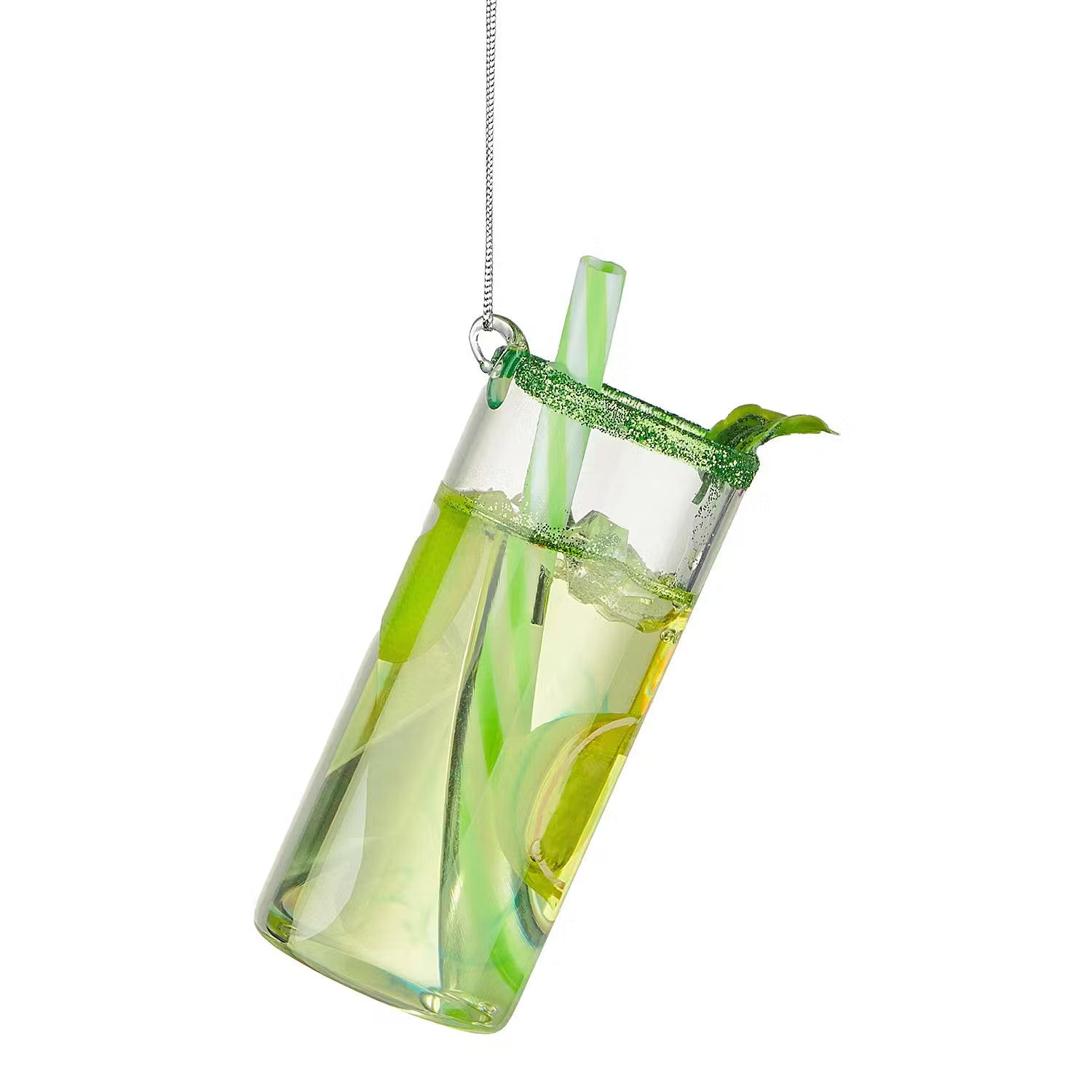 HANG ON Baumanhänger Long Drink - Glas / Kunststoff - Hellgrün
