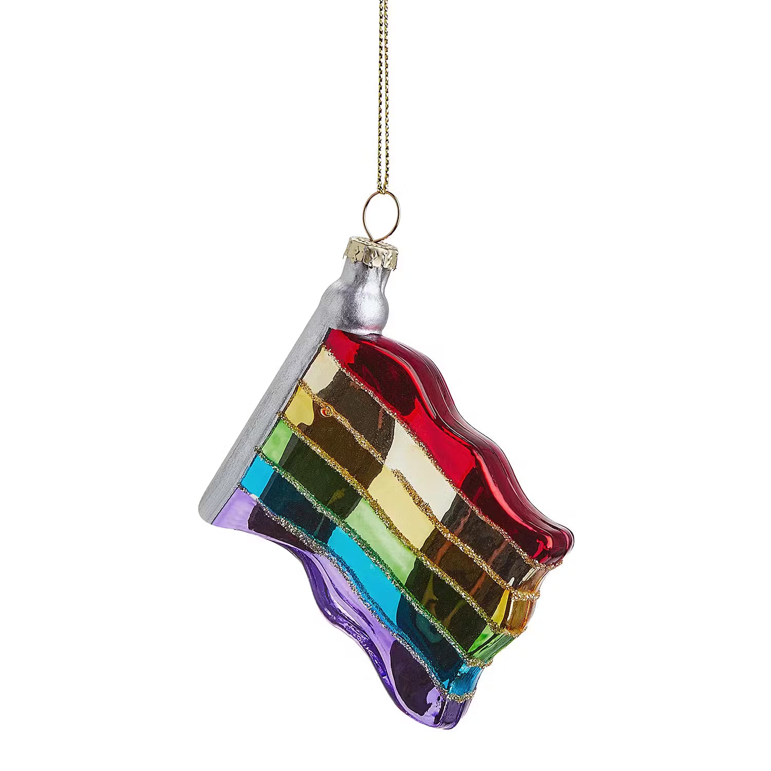 HANG ON Baumanhänger Pride Flag - Glas - Mehrfarbig