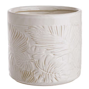 JUNGLE Blumentopf - Steinzeug - Beige