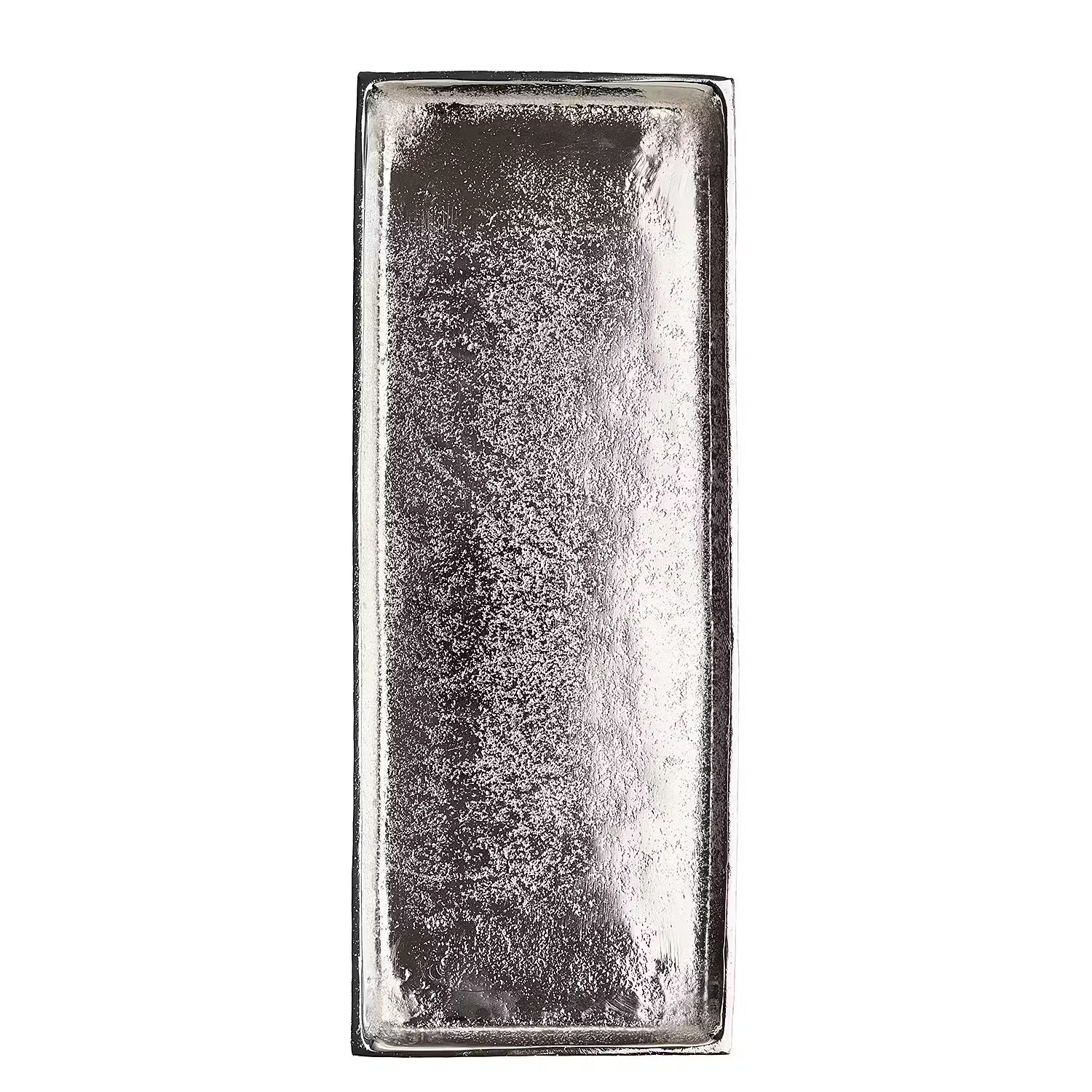 BANQUET Deko-Tablett - Aluminium - Silber
