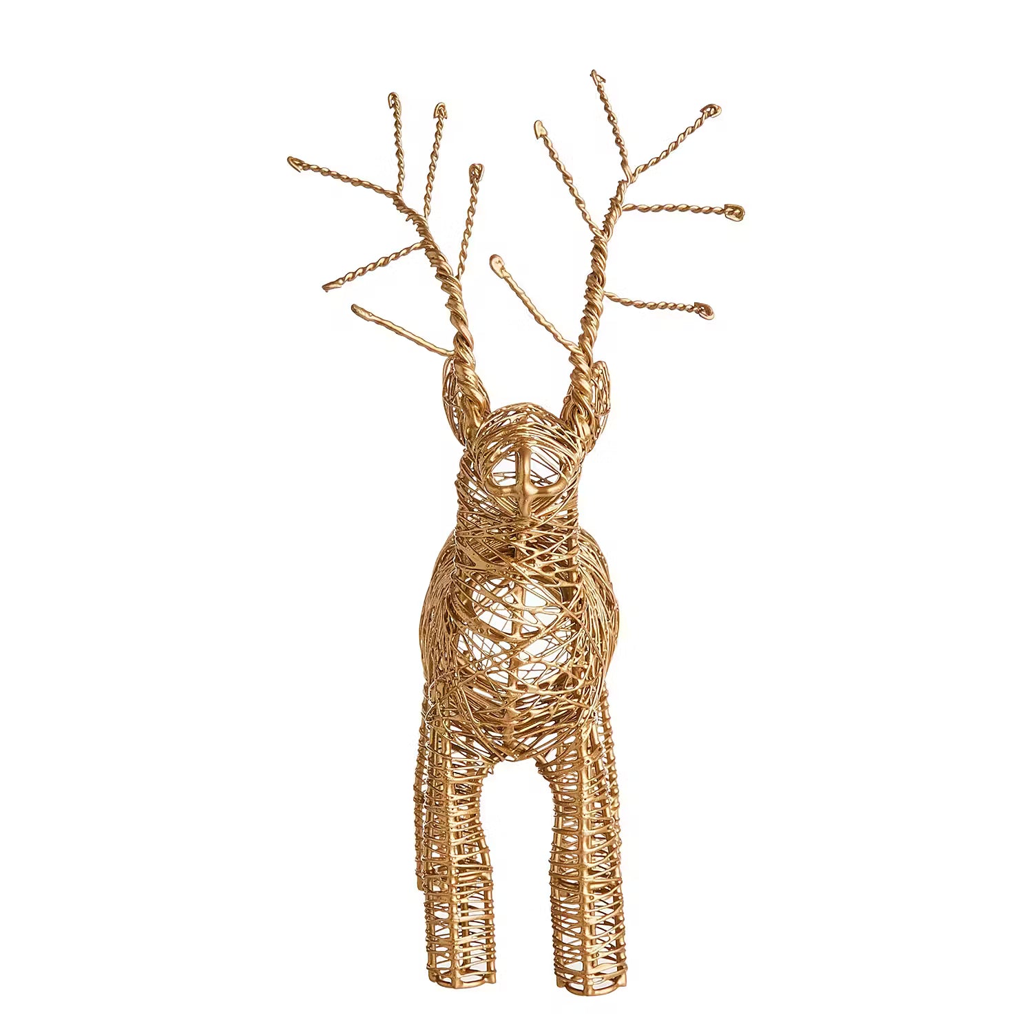 ARTS & CRAFTS Deko-Hirsch - Eisen - Gold