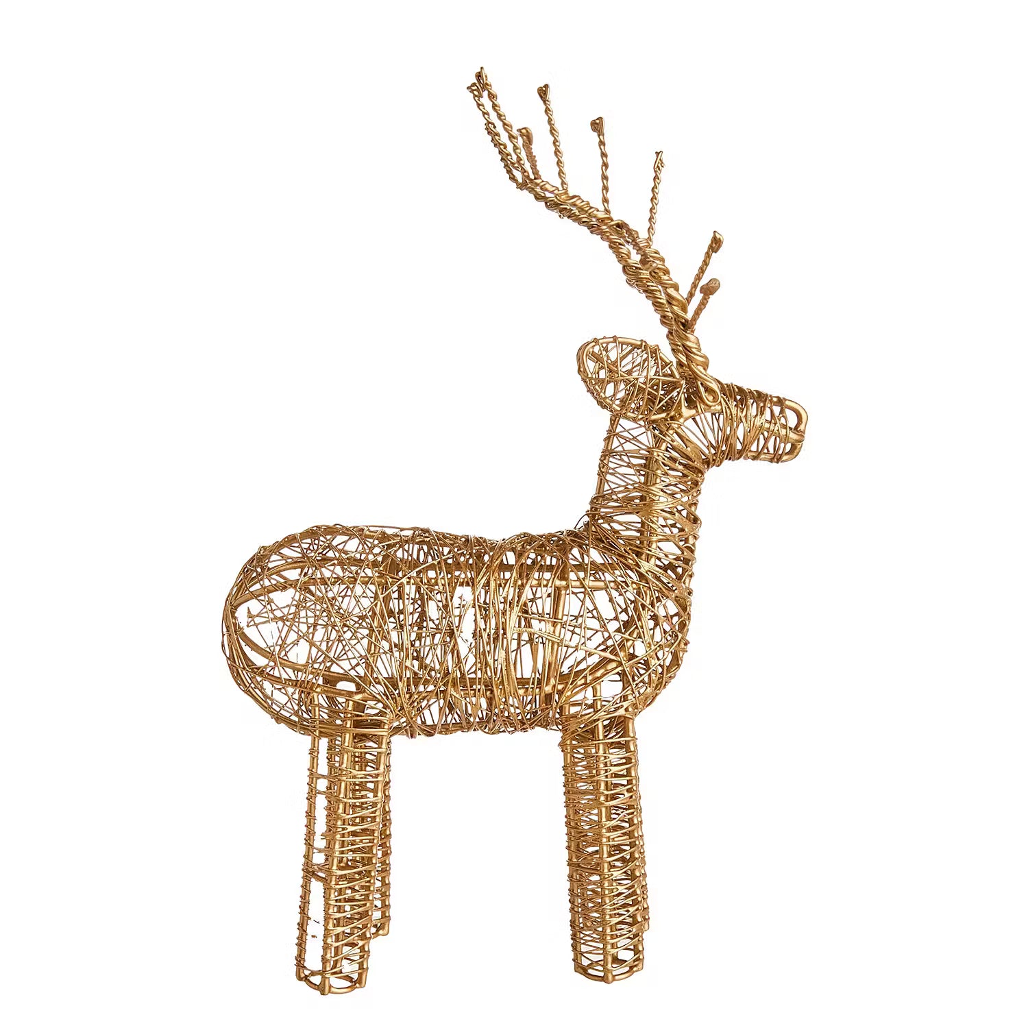 ARTS & CRAFTS Deko-Hirsch - Eisen - Gold