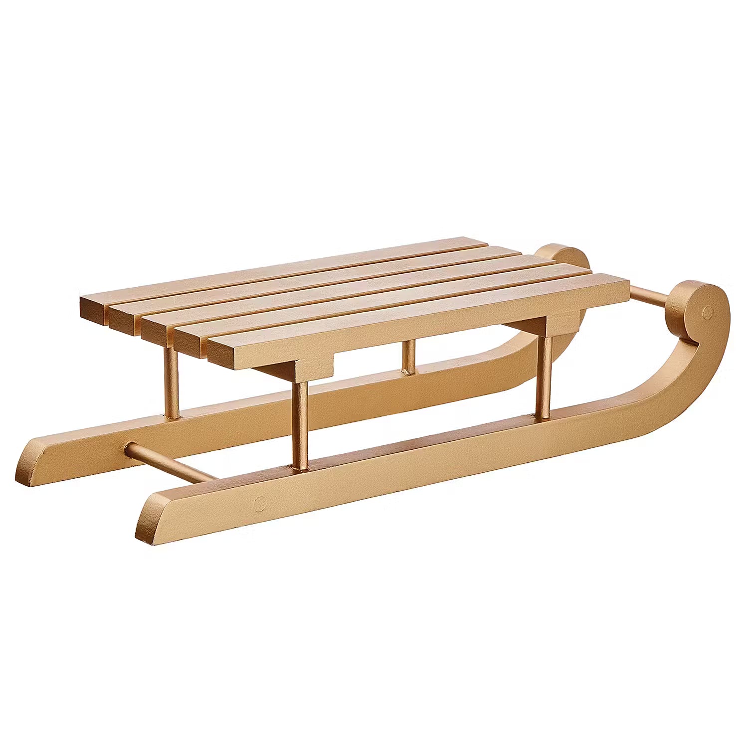 JOYRIDE Deko-Schlitten - Paulownia - Gold