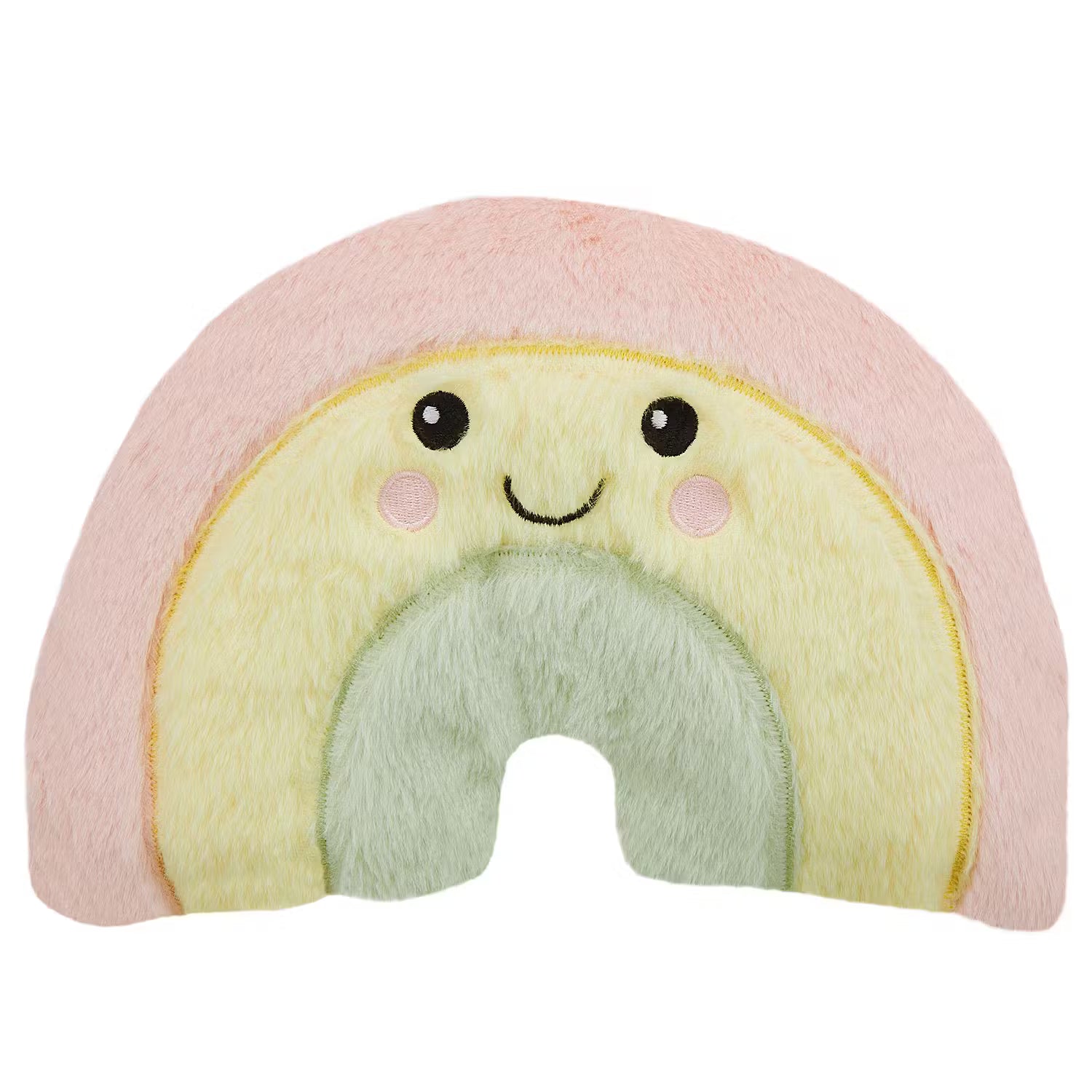 HOT'N'HUG Körnerkissen Regenbogen - Polyester / Weizenkörner - Rosa