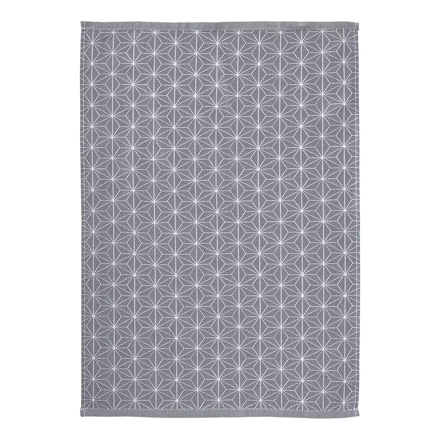 FJORD Küchentuch 3er-Set - Baumwolle - 67 x 50 cm - Dunkelblau