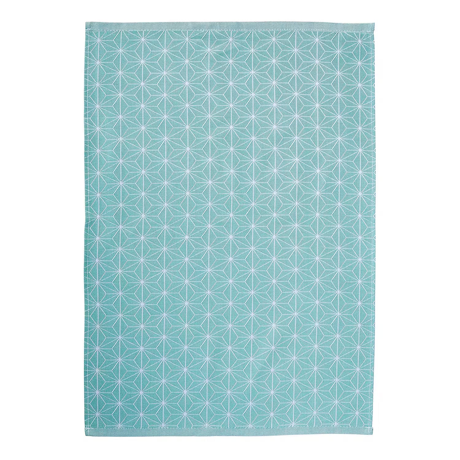 FJORD Küchentuch 3er-Set - Baumwolle - 67 x 50 cm - Türkis