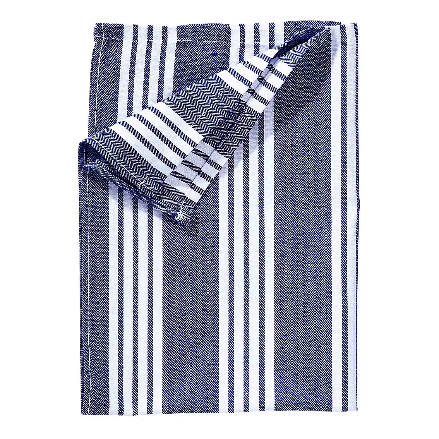 LOFT Küchentuch 3er-Set - Baumwolle - 70 x 50 cm - Blau / Weiß