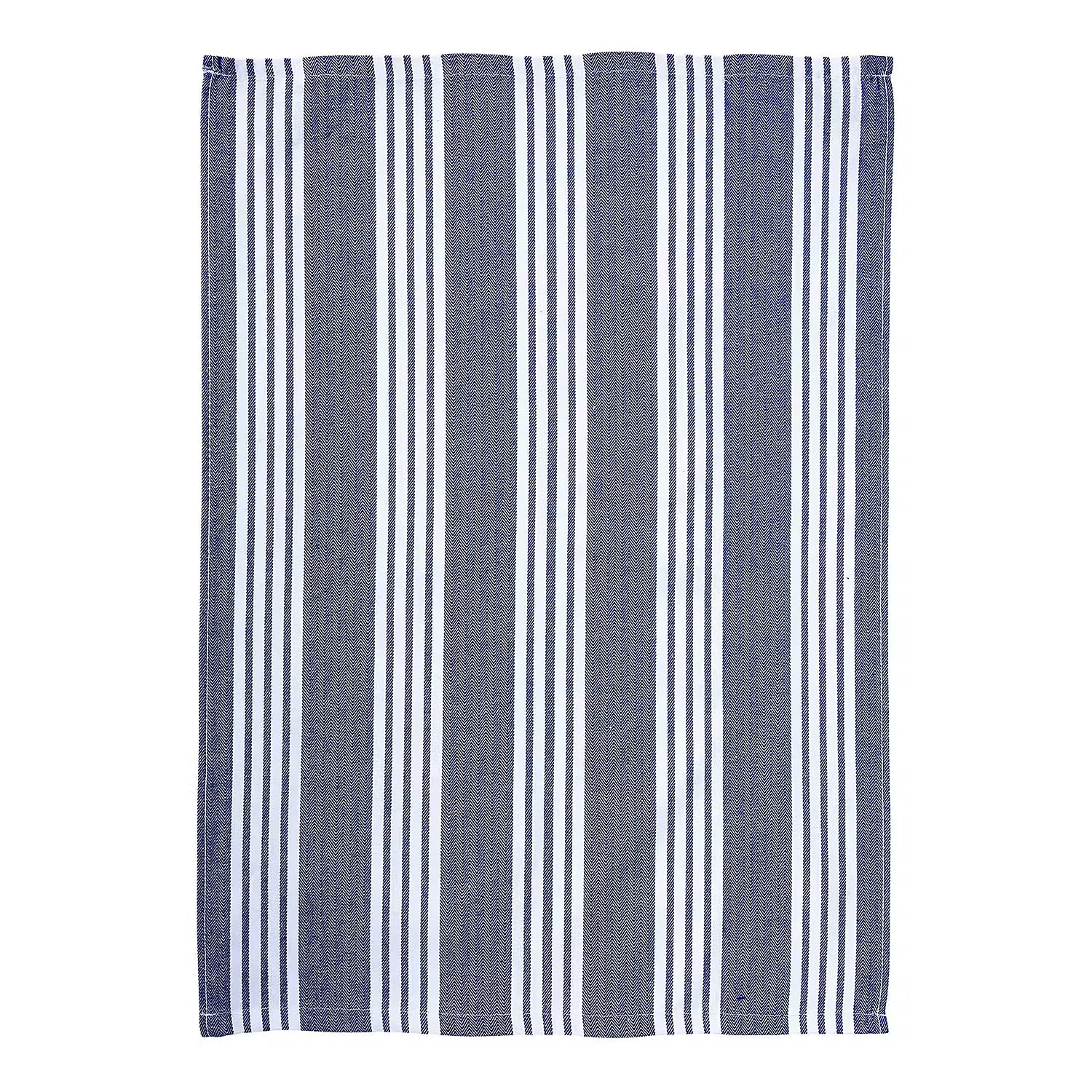 LOFT Küchentuch 3er-Set - Baumwolle - 70 x 50 cm - Blau / Weiß