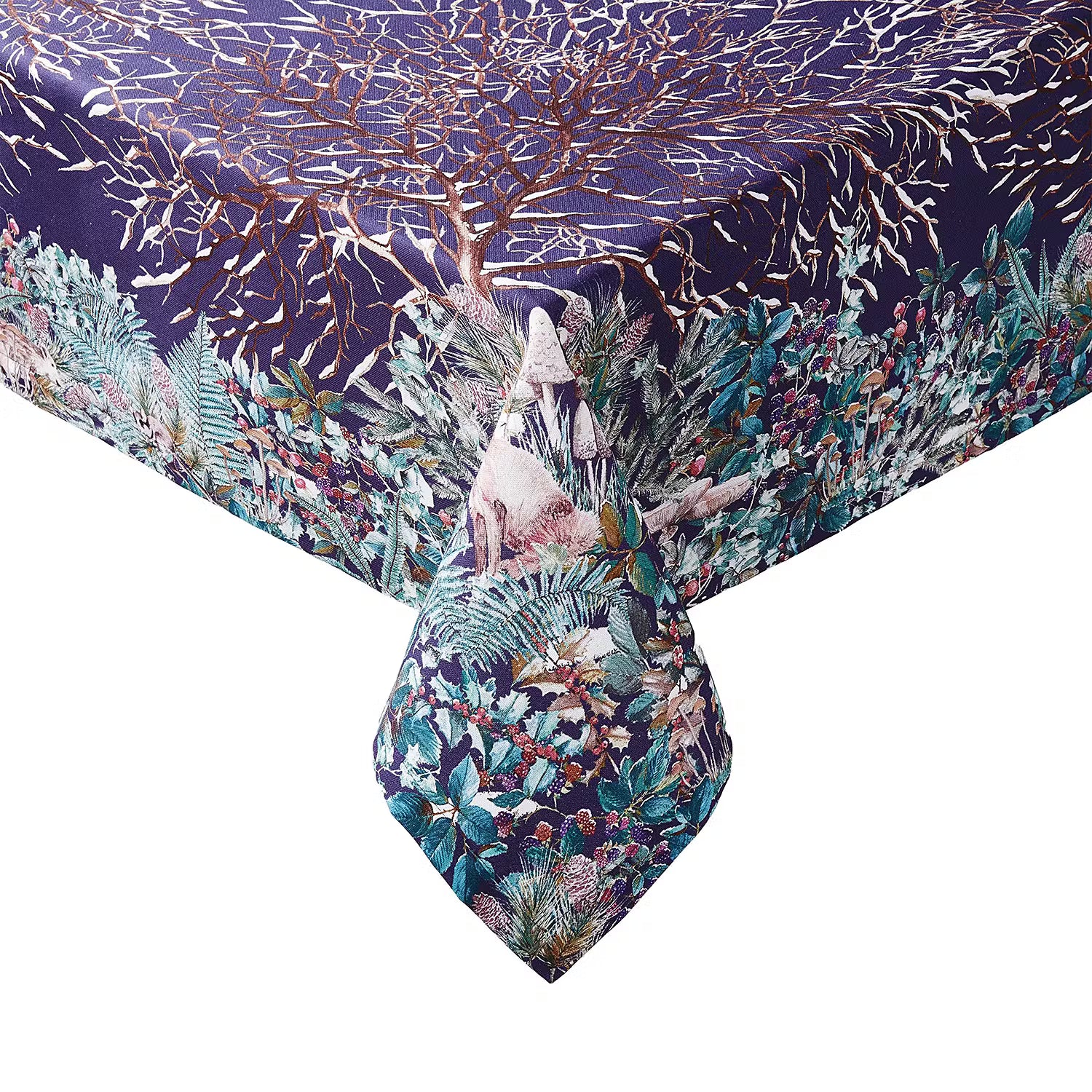 Tischdecke FOREST - Baumwolle - Mehrfarbig - 160 x 300 cm