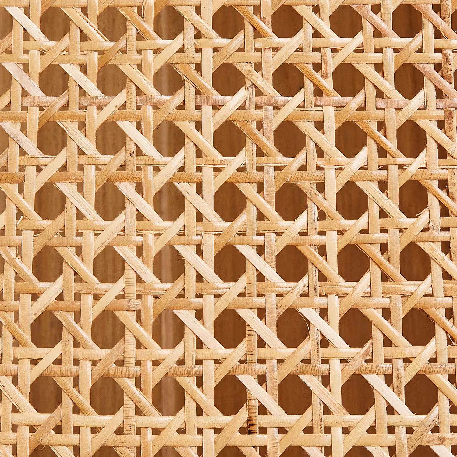 WIENER MELANGE Konsolentisch - Teakholz / Rattan - Natur