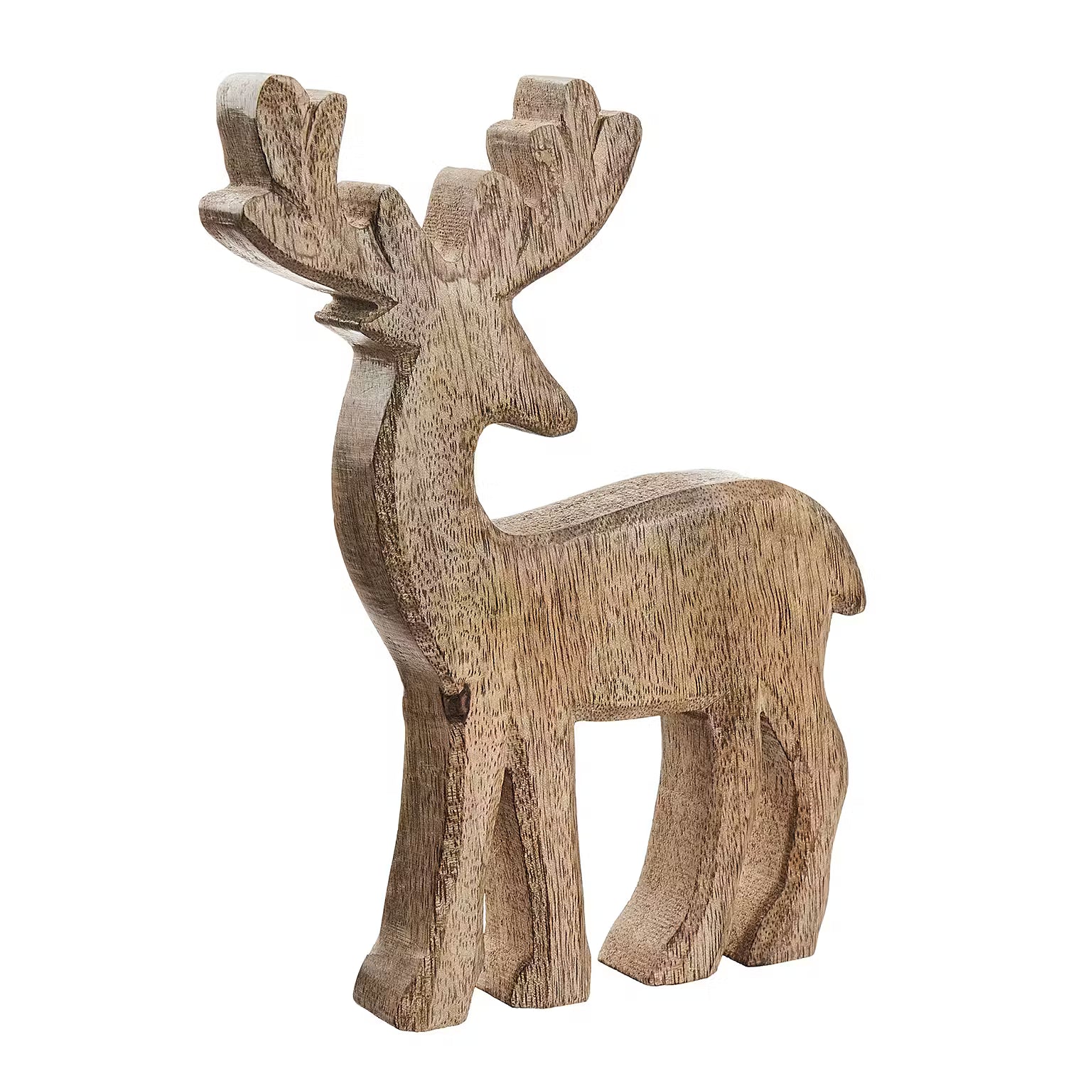 FOREST Deko-Hirsch 2er-Set - Mangoholz