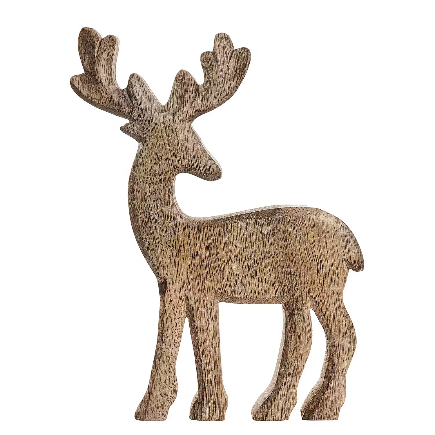 FOREST Deko-Hirsch 2er-Set - Mangoholz