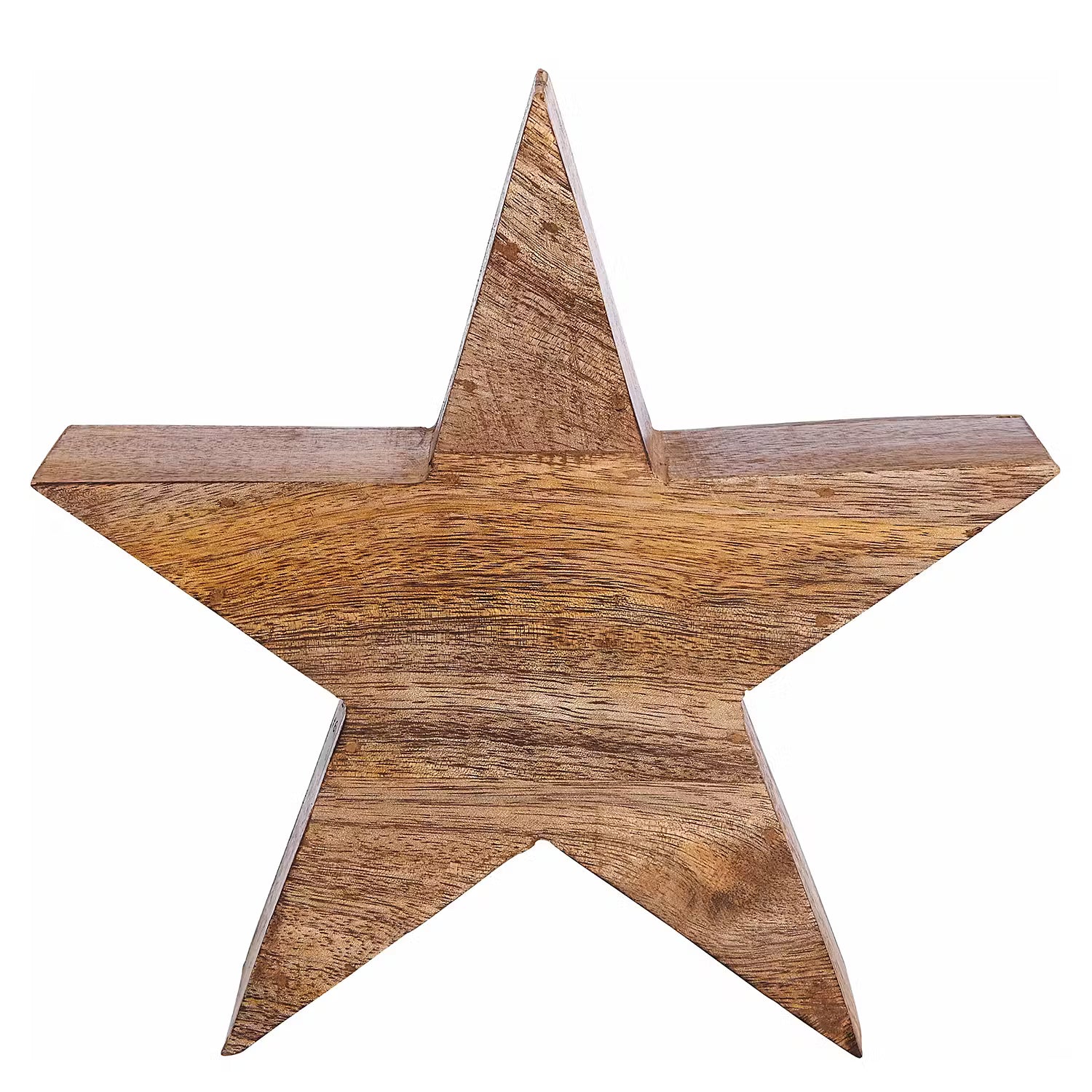 FOREST Deko-Stern 2er-Set - Mangoholz