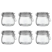 MASON'S Aufbewahrungsglas - Klarglas / Edelstahl - Transparent