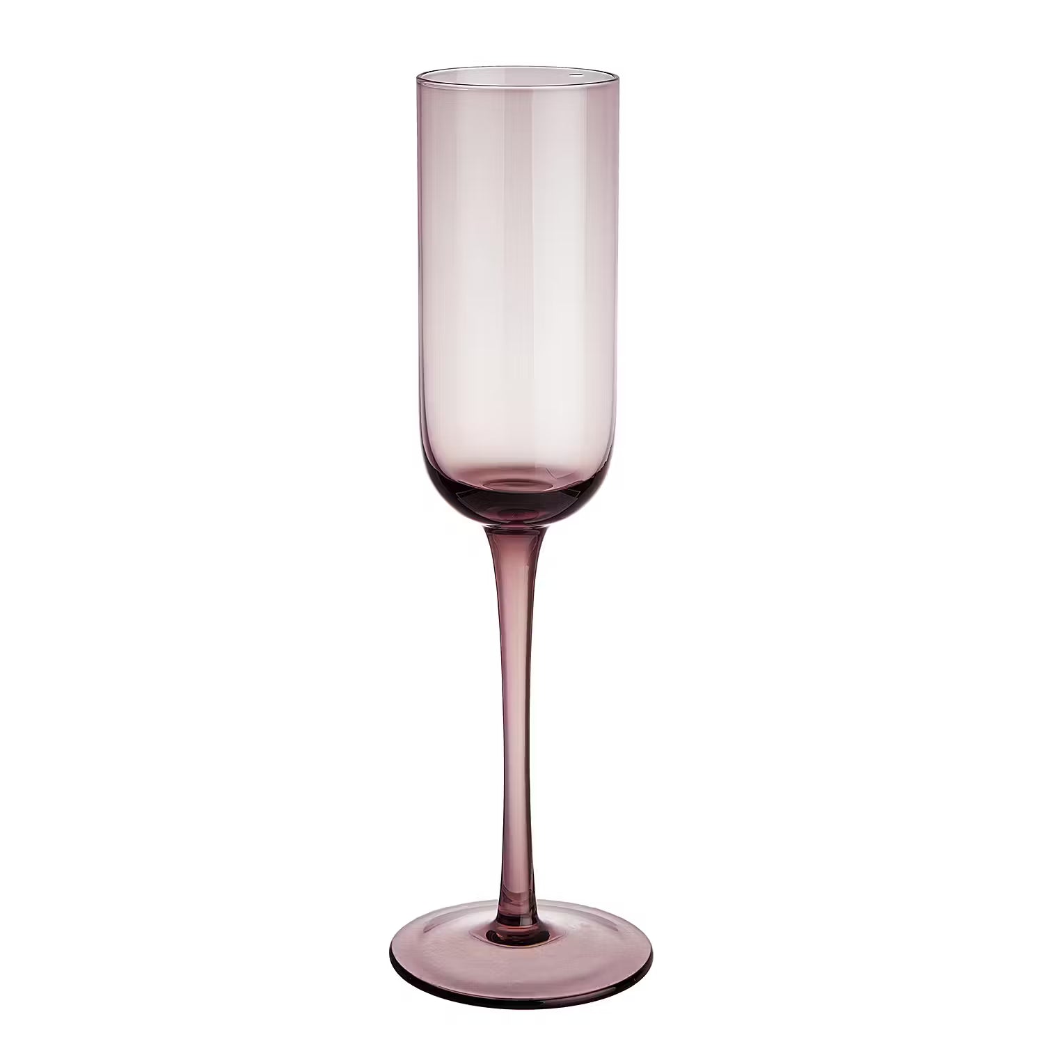 VENICE Sektglas 6er-Set - Klarglas - Violett