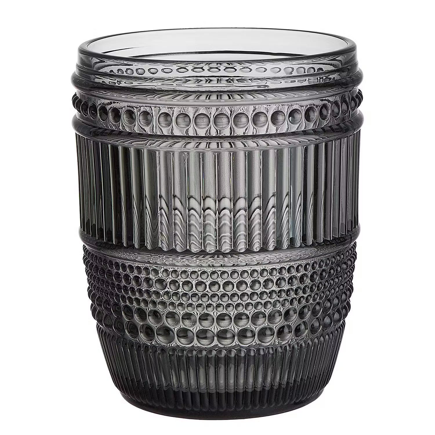FIRENZE Trinkglas 6er-Set - Klarglas - Grau