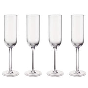 BARON Sektglas 4er-Set - Klarglas - Transparent