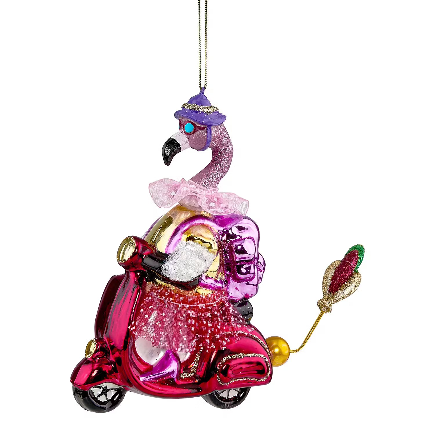 Baumanhänger HANG ON Crazy Flamingo
