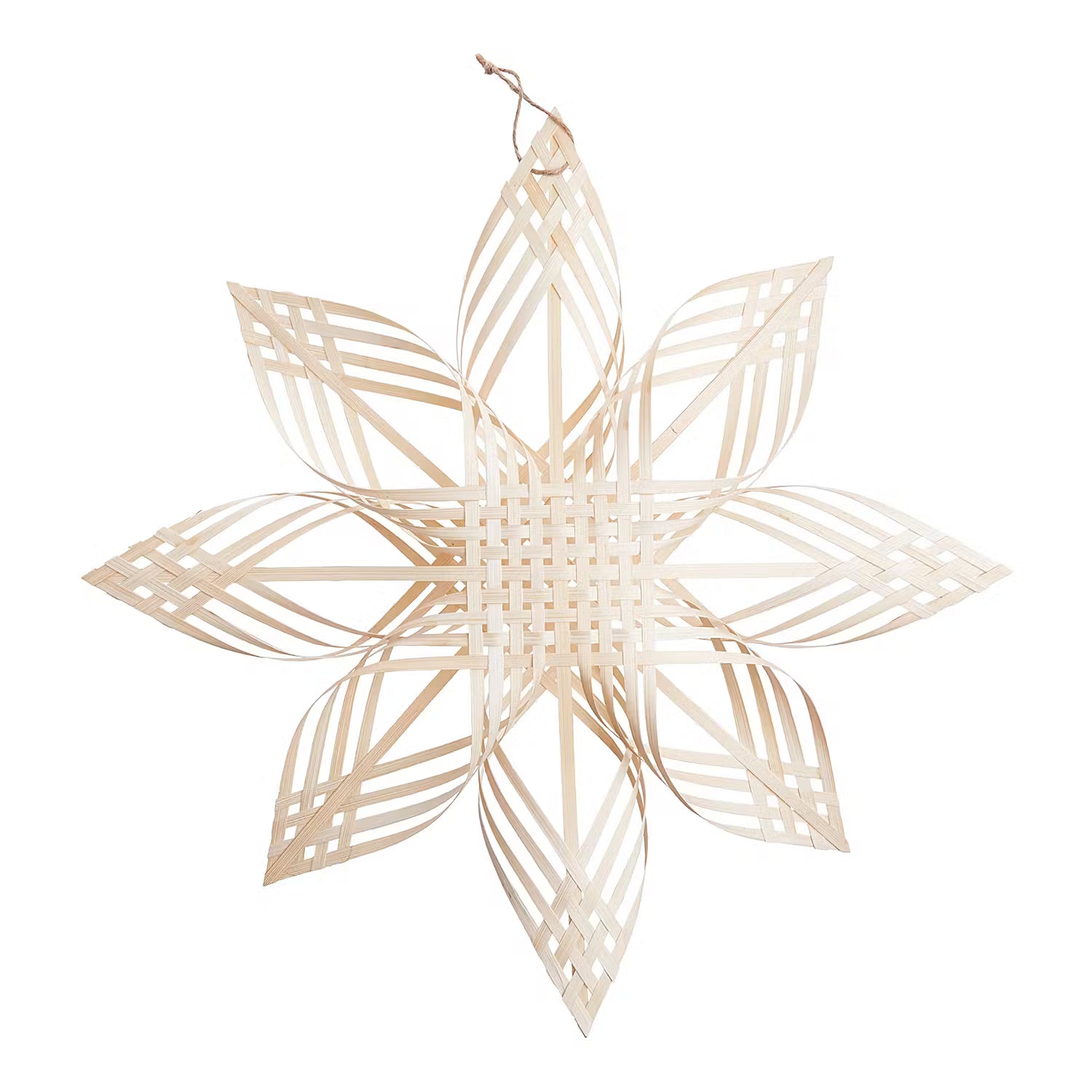 Bambusstern BOHO STAR - Bambus - Natur - 5 x 60 cm