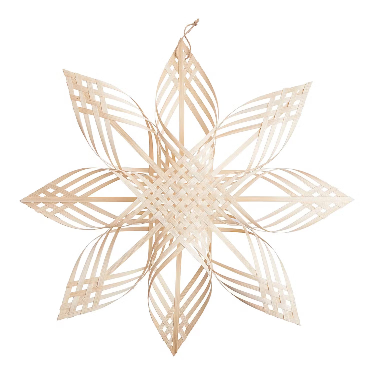 Bambusstern BOHO STAR - Bambus - Natur - 5 x 60 cm