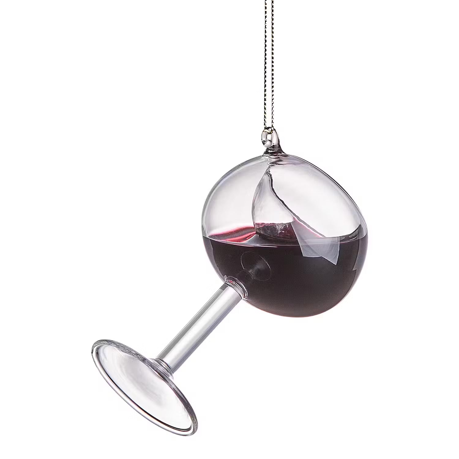 Baumanhänger HANG ON Rotweinglas