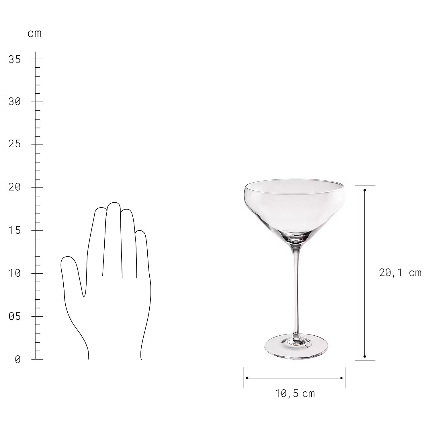 Cocktailglas CLASSY HOUR
