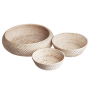 RONDA Korb-Set 3-tlg. - Rattan - Natur