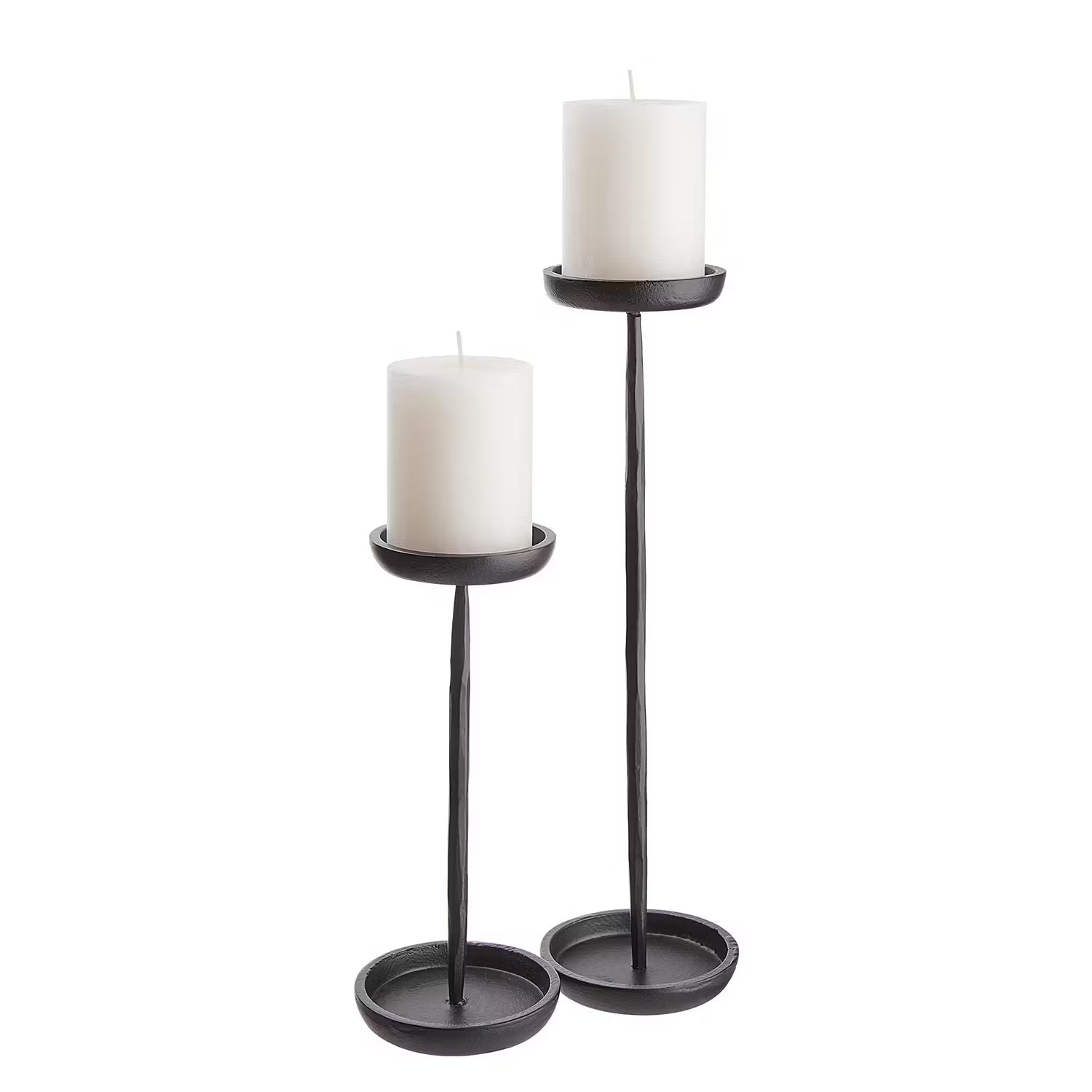 FAROL Kerzenhalter-Set 2-tlg. - Eisen - Schwarz