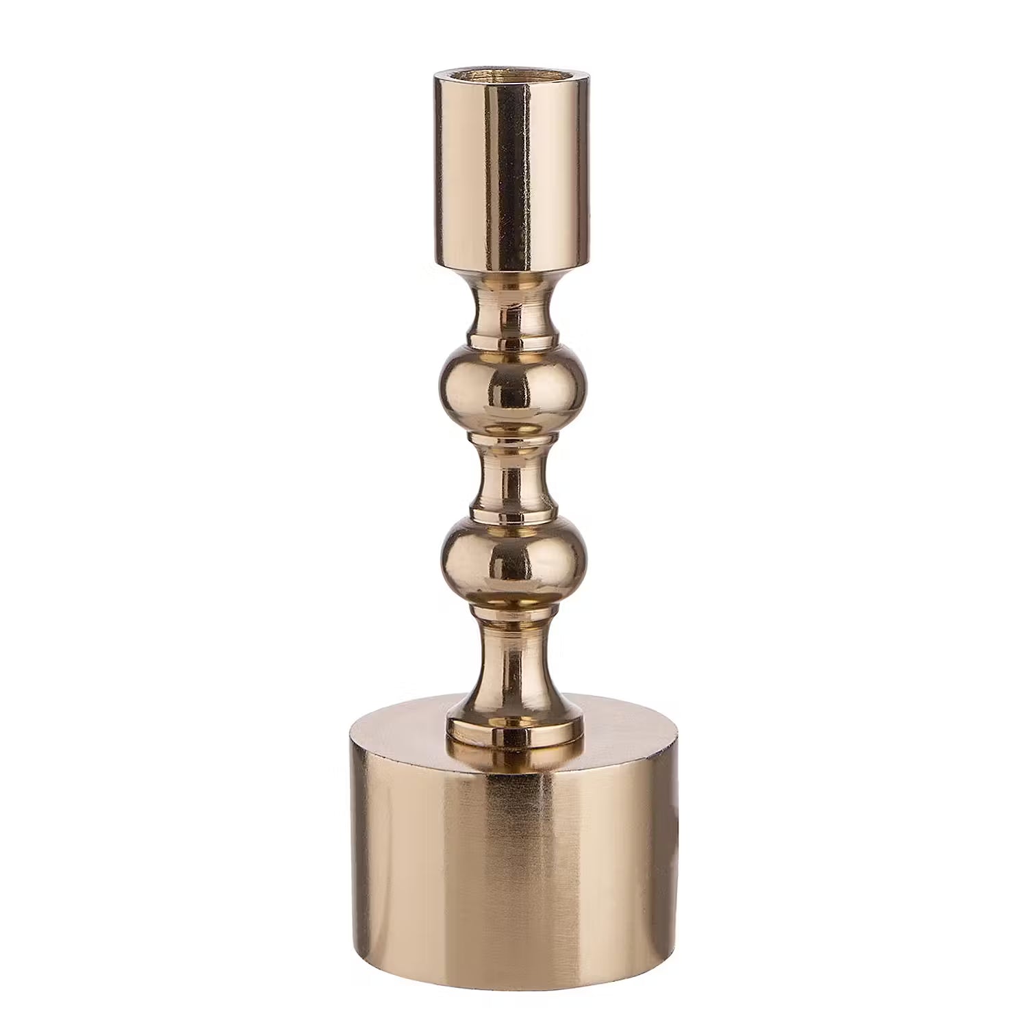 SCOOP Kerzenhalter-Set 2-tlg. - Aluminium - Gold