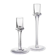 INVISIBLE Kerzenhalter-Set 2-tlg. - Glas - Transparent