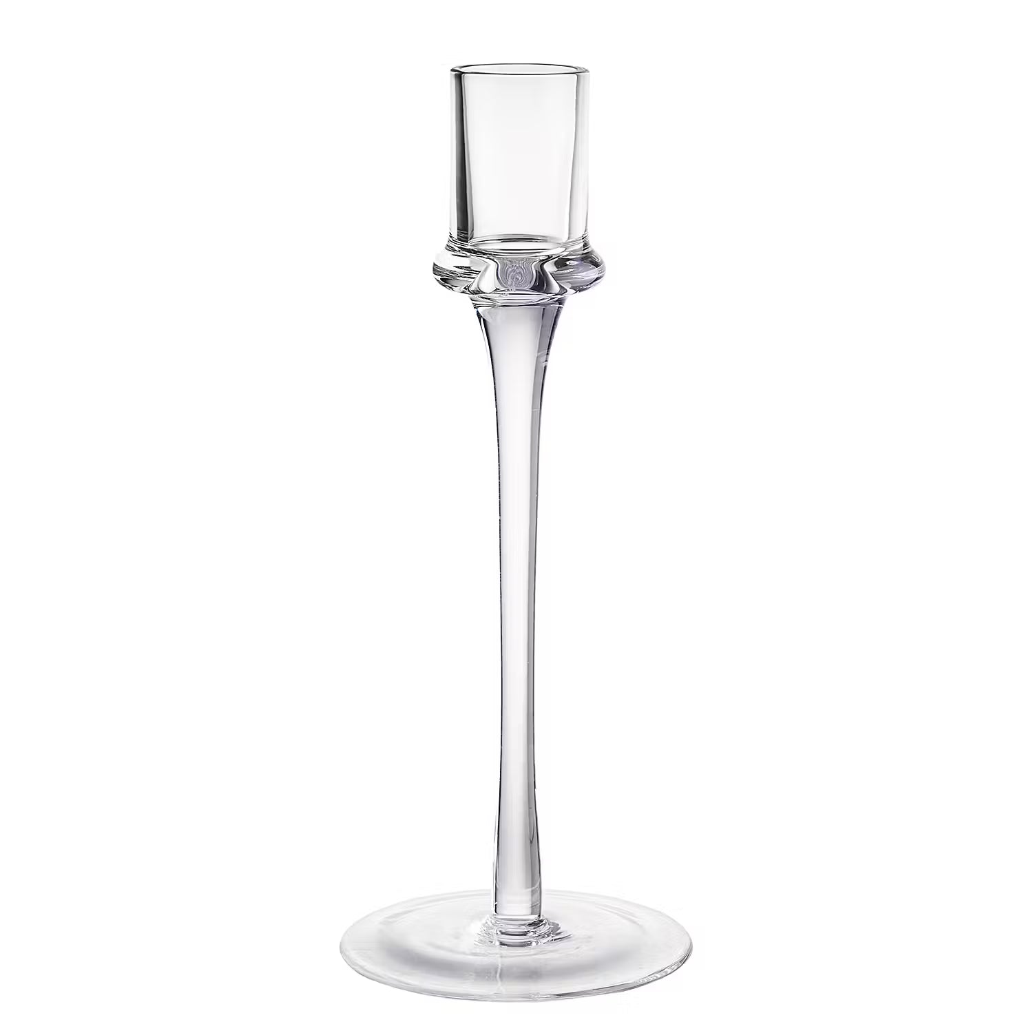 INVISIBLE Kerzenhalter-Set 2-tlg. - Glas - Transparent