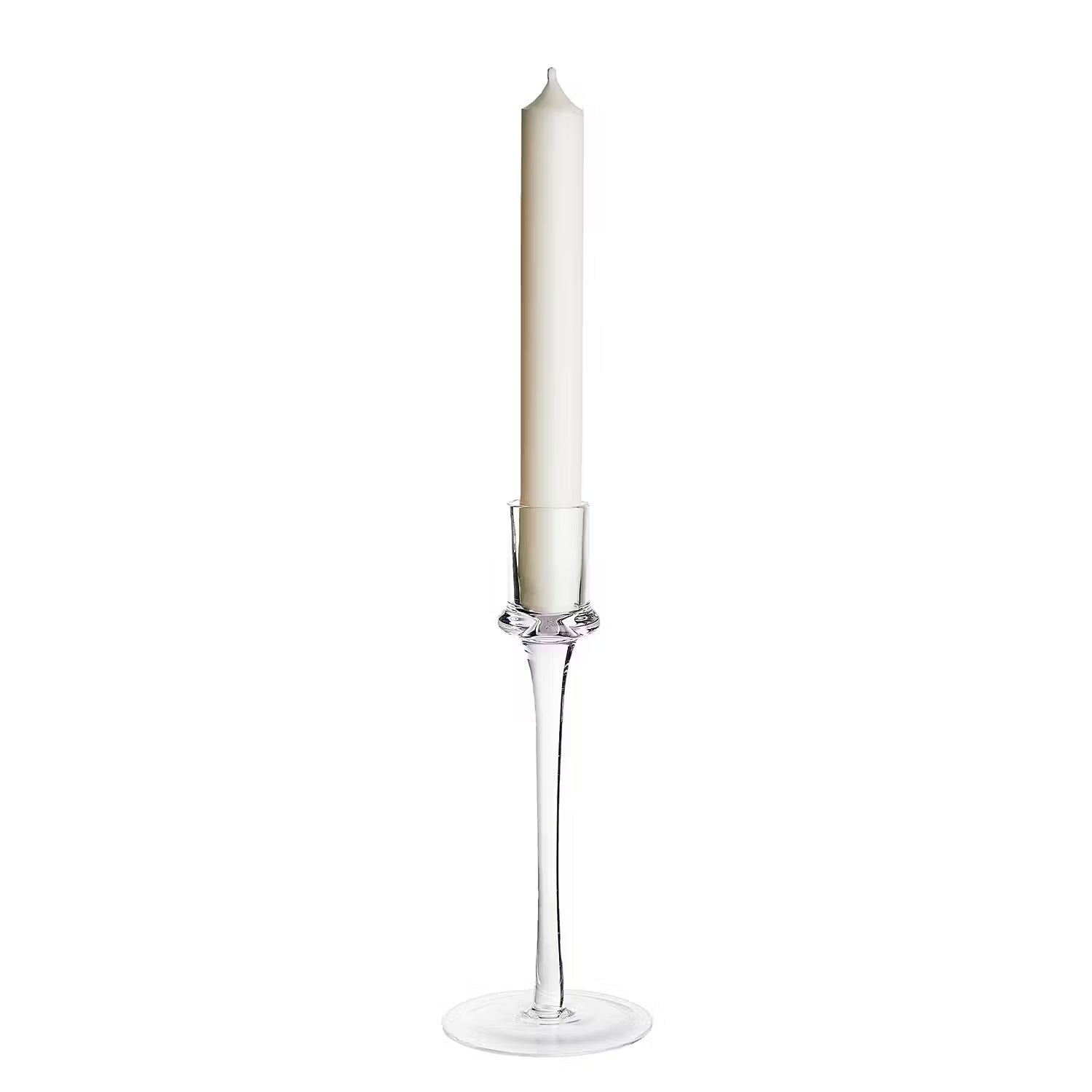 INVISIBLE Kerzenhalter-Set 2-tlg. - Glas - Transparent