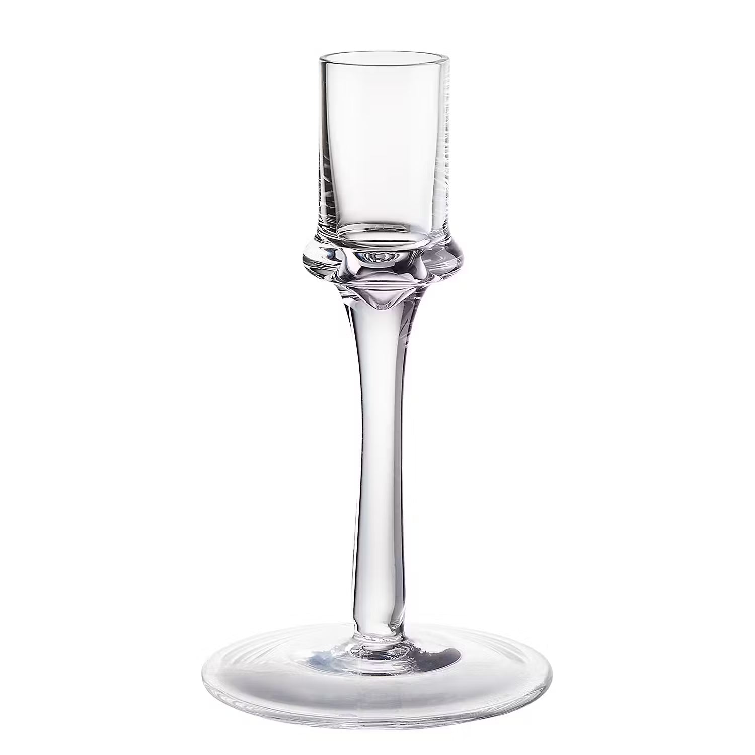 INVISIBLE Kerzenhalter-Set 2-tlg. - Glas - Transparent