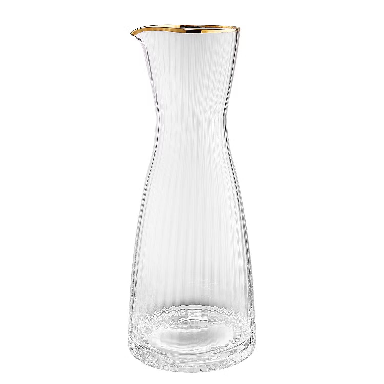GOLDEN TWENTIES Karaffe mit 2 Gläser - Klarglas - Transparent