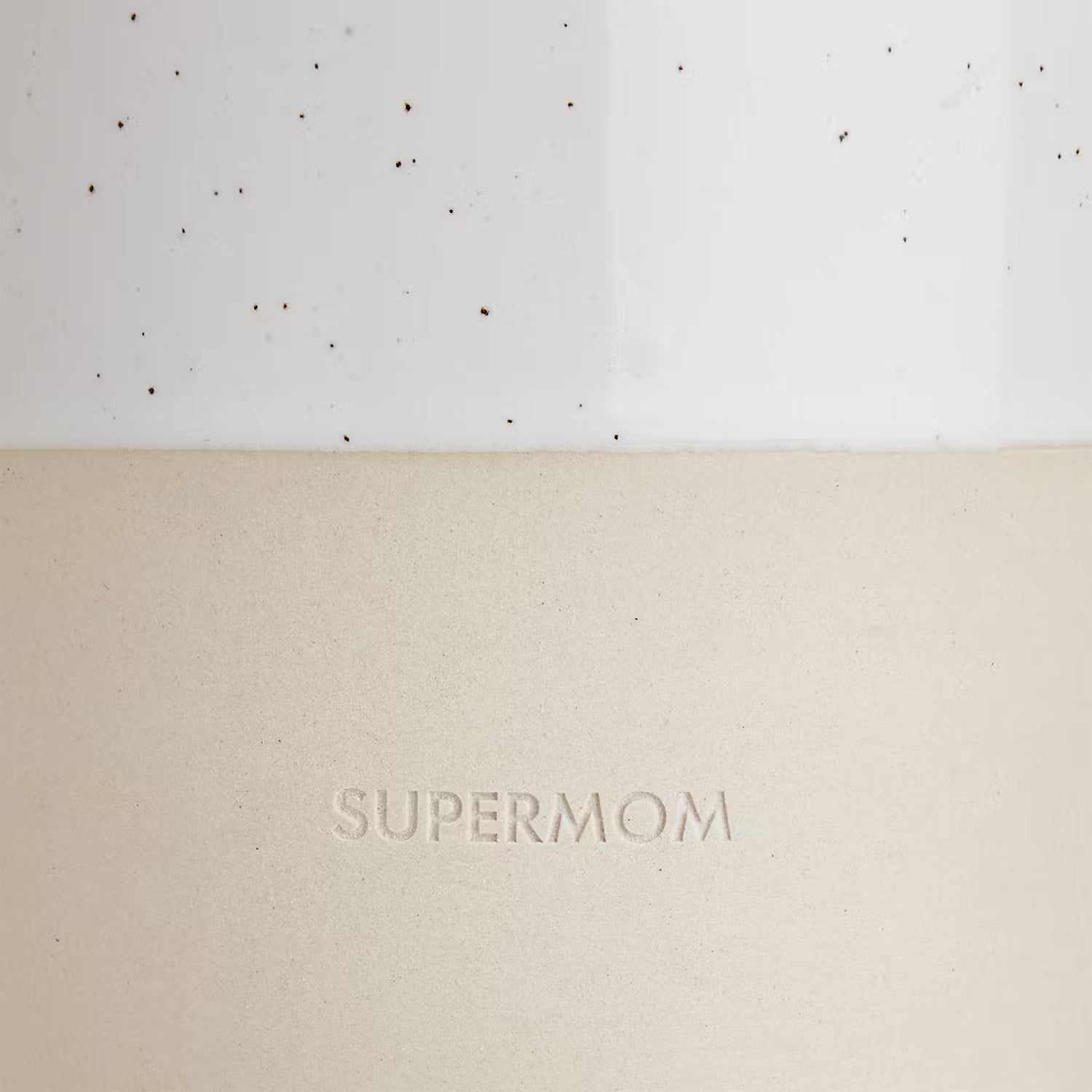 ME TIME Tasse Supermom - Steinzeug - Weiß
