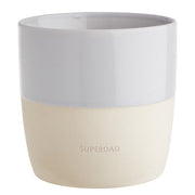 ME TIME Tasse Superdad - Steinzeug - Hellgrau